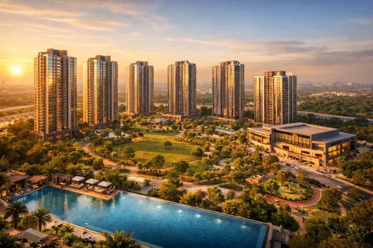 Godrej Properties corporate office building - developer of Godrej Aveline at Kogilu Cross, Yelahanka Godrej Properties corporate office building - developer of Godrej Aveline at Kogilu Cross, Yelahanka
